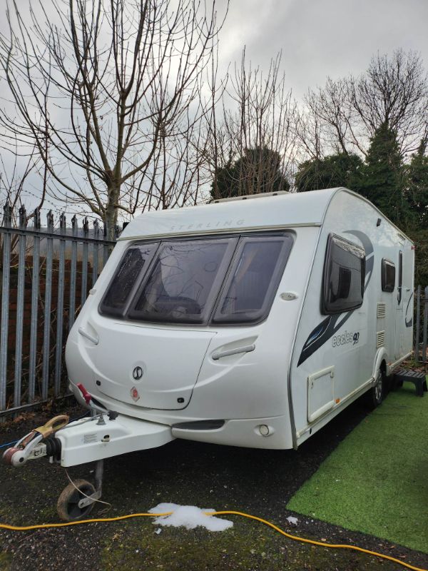 *SOLD*Sterling eccles moonstone  Caravan Photo