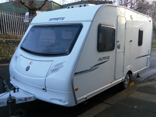 Sprite  Alpine 4 Caravan Photo